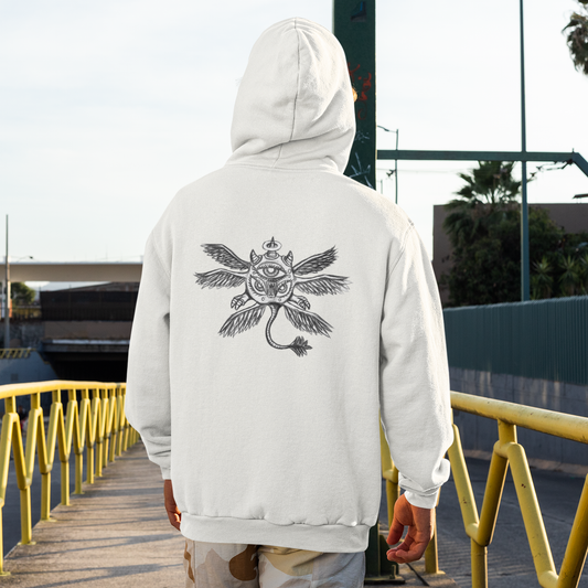 Sandro - Hoodie Natural raw